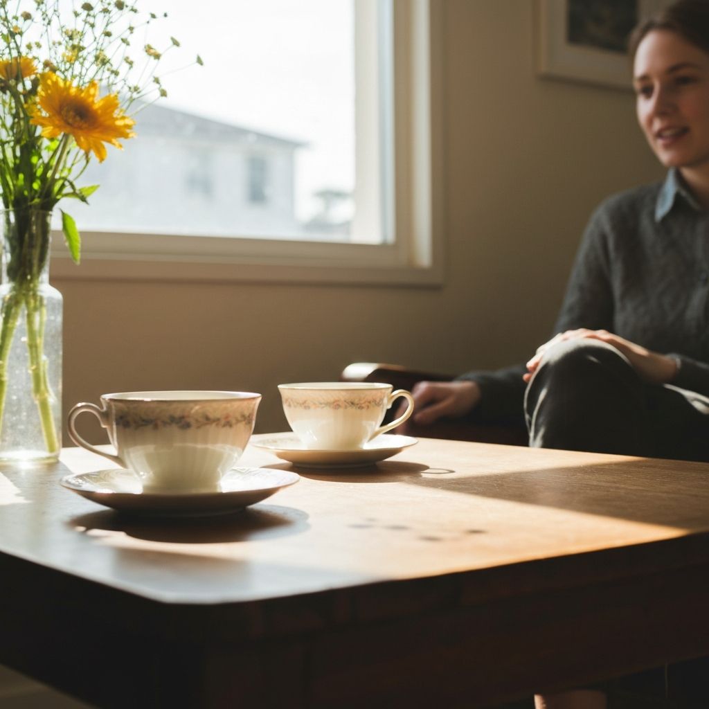 Conversație relaxată la masă